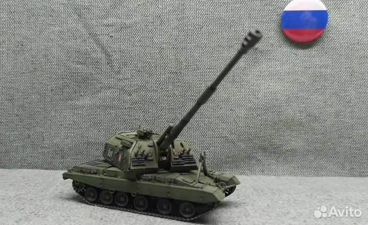 Модель мста-С в масштабе 1:72