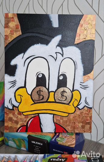 Стильная картина, Скрудж