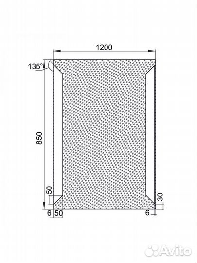 Зеркало Aquanet Сорренто 12085 LED