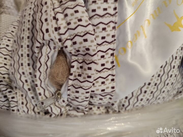 Одеяло верблюжья шерсть 200*220. Монголия