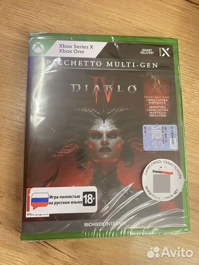 Diablo 4 (IV) (Cross-Gen Bundle) диск для Xbox нов
