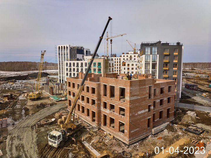 3-к. квартира, 73 м², 2/8 эт.
