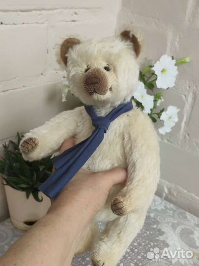 Медведь Тедди Ручная Работа Интерьерная Игрушка