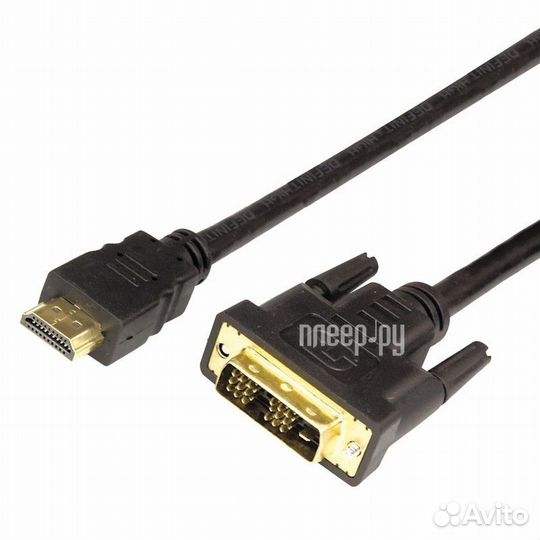 Rexant hdmi - DVI-D 1.5m Gold 17-6303