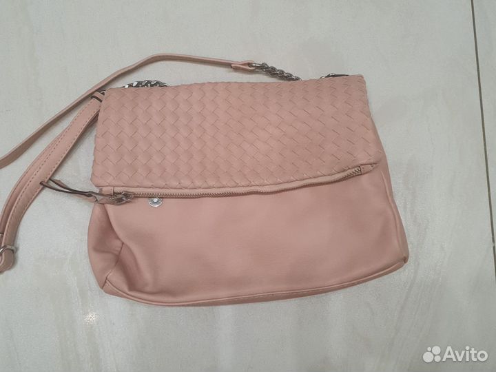 Сумка женская розовая
