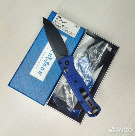 Нож Benchmade Bugout 535 Black-blue