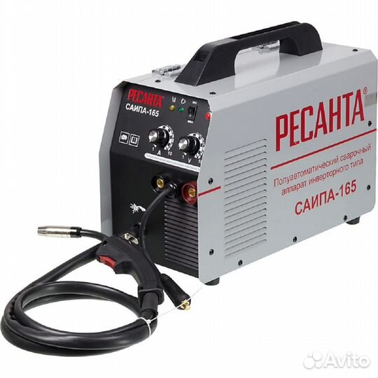 Полуавтоматический инверторный сварочный аппарат Ресанта саипа 165