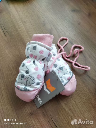 Варежки рукавицы для девочки