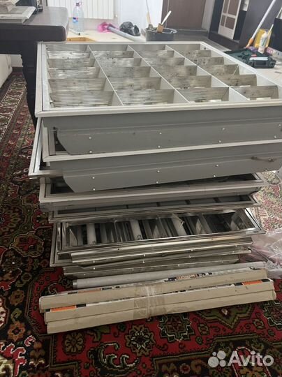 Светильник потолочный армстронг люминисцентный