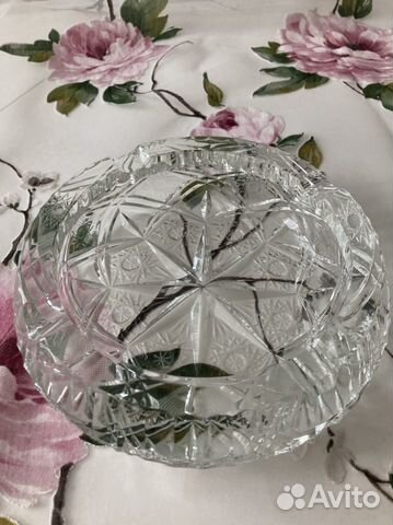 Хрустальная пепельница СССР