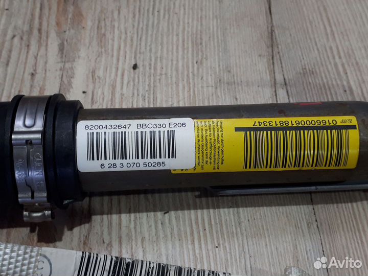 Подушка шторка Airbag боковая Renault scenic 2 Лев