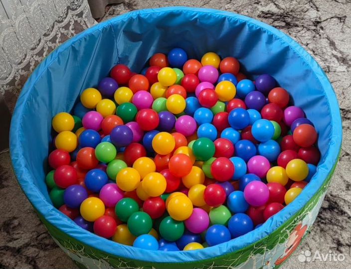 Сухой бассейн с шариками 260 шт