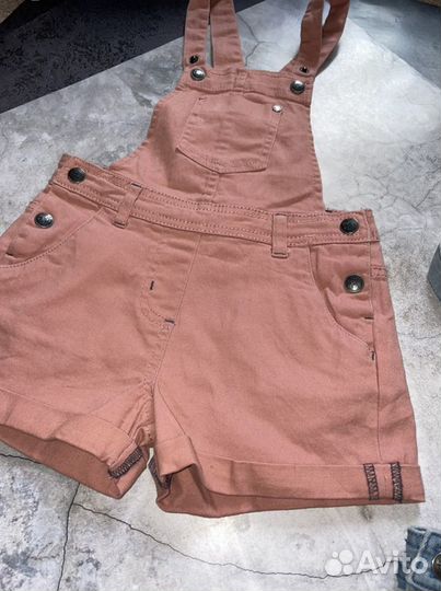 Комбинезон джинсовый для девочки