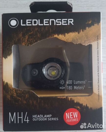 Налобный фонарь Ledlenser MH4