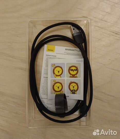 Кабель (провод) Baseus type-c USB