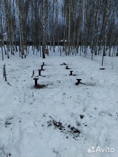 Винтовые сваи под ключ