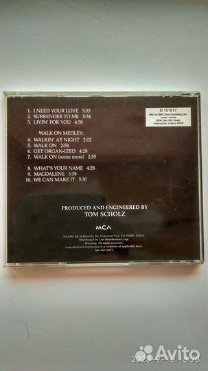Фирменный cd boston