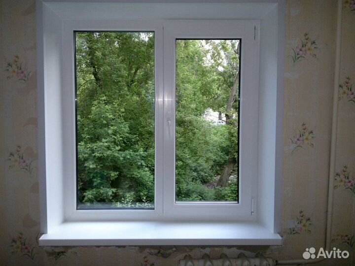 Окно пластиковое с откосами