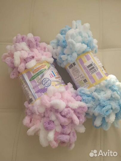 Пряжа alize puffy color