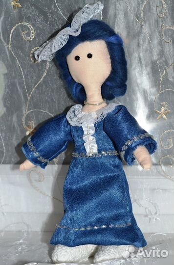 Кукла тряпичная в подарок для интерьера