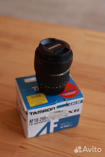 Объектив Tamron 18-200 sony