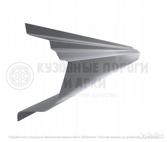 Порог левый Mercedes-Benz A-klasse 1 дорест/ 1 рест (W168)