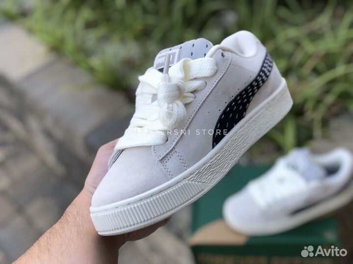 Кроссовки Puma Suede XL White