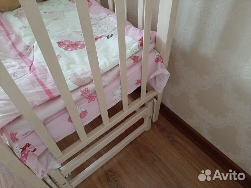 Кроватка-маятник+матрас