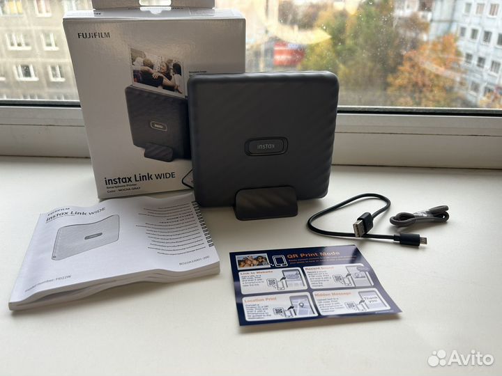 Фотопринтер instax Link Wide