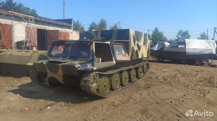 Снегоболотоход гусенечный мсг-45 (газ 71)