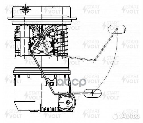 Модуль топливного насоса для а/м Renault Duster