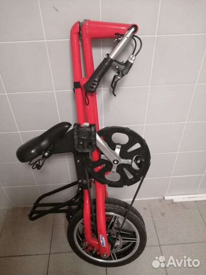 Складной красный Городской велик Mcfly