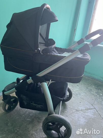 Коляска 2 в 1 hoco Jana Navy Fishbone