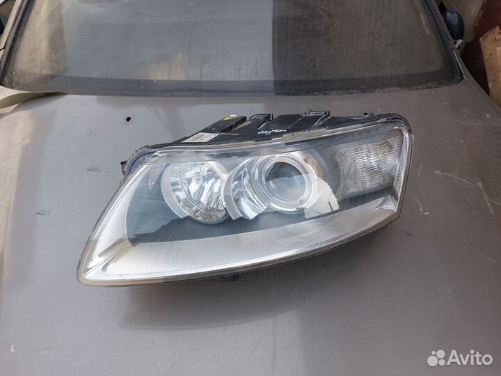 Фара левая Audi A6 C6 Ксенон дорестайлинг