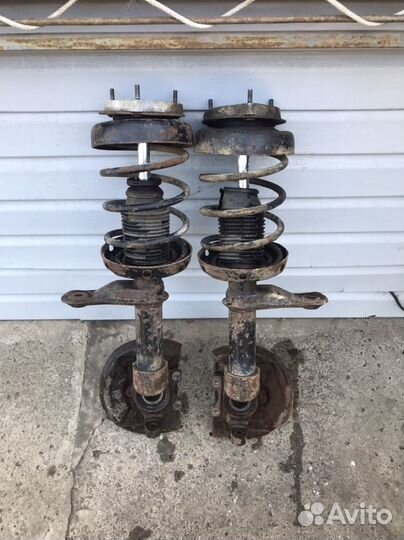 Передние стойки опель аскона