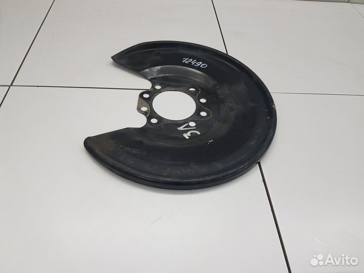 Кожух тормозного диска заднего левого