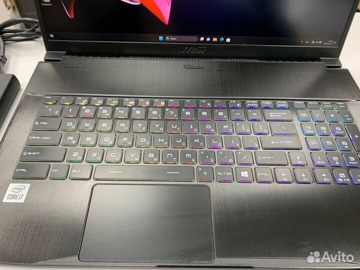 Ноутбук MSI Core i7 6 ядер/ RTX 3060 6Gb/ 144Гц
