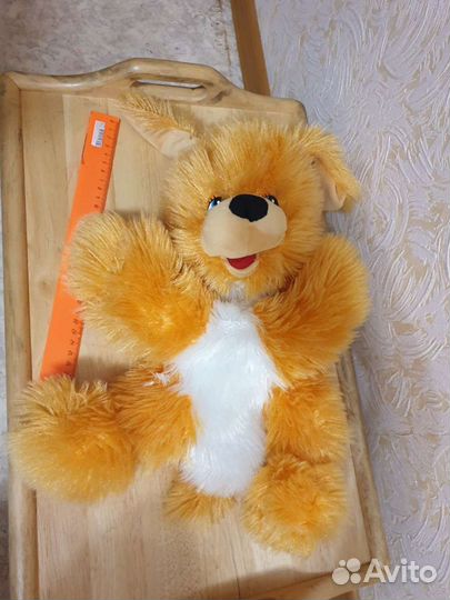 Мягкая детская игрушка собака