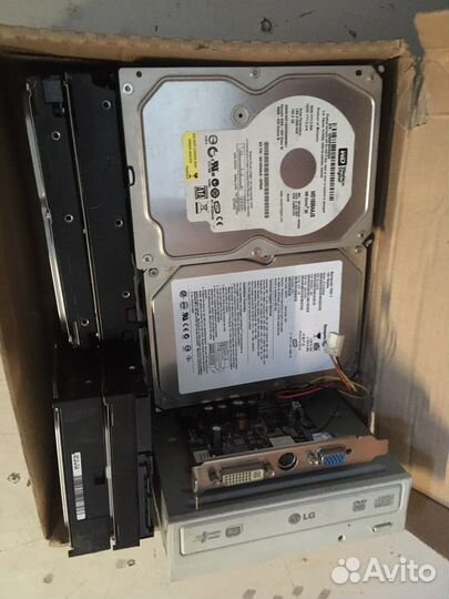 Жесткие диски 40-250 гб, разные марки sata, ide