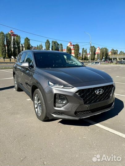 Hyundai Santa Fe 2.0 AT, 2019, 80 000 км