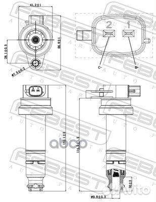 Катушка зажигания hyundai I30/I30CW 07 2007-201