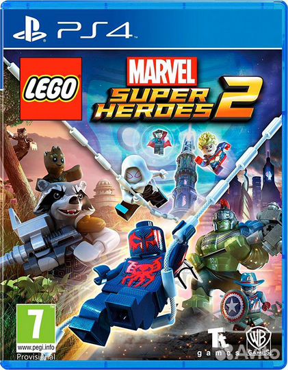 Lego Marvel Super Heroes 2 PS4, русские субтитры