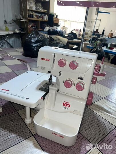 Janome оверлок+кардане