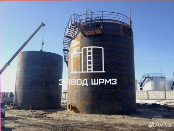 Резервуар вертикальный 500, 700, 1000, 2000 кубов