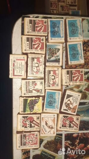 Спички коробки СССР