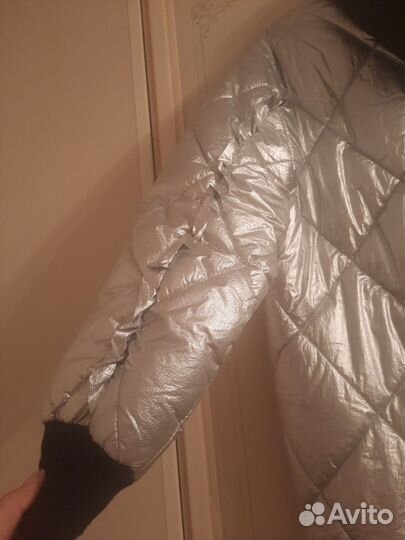 Пуховик женский демисезонный 46
