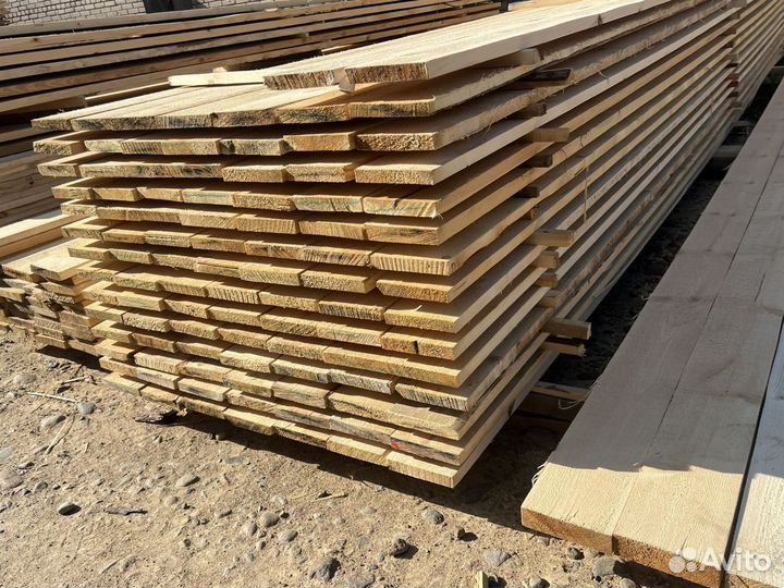 Доска обрезная 1 сорт 25х150х600