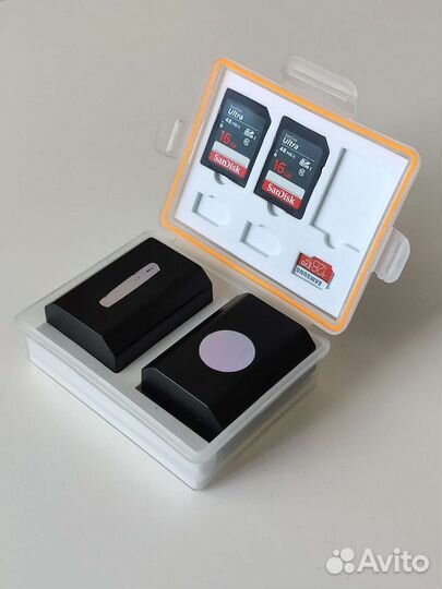 Бокс для батарей и карт памяти SD водонепроницаемы