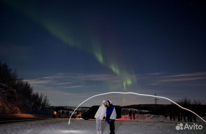 Экскурсия мурманск Северное сияние