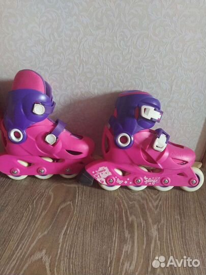 Роликовые коньки детские раздвижные